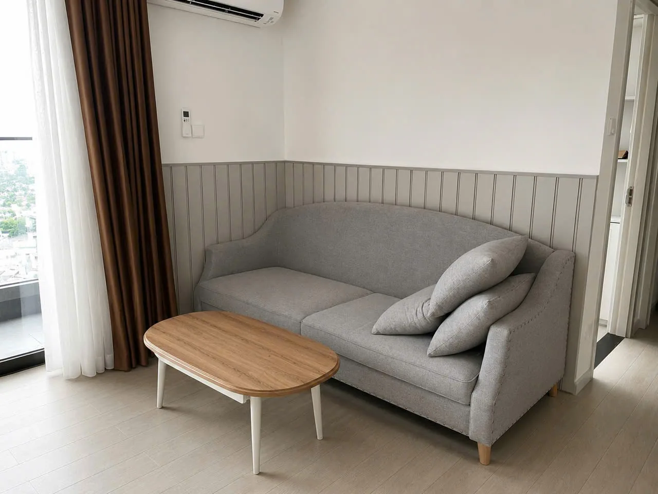 Cho thuê căn hộ 1 phòng ngủ The Panoma 1, 50 m², view sông Hàn, tầng giữa, 885 USD/tháng
